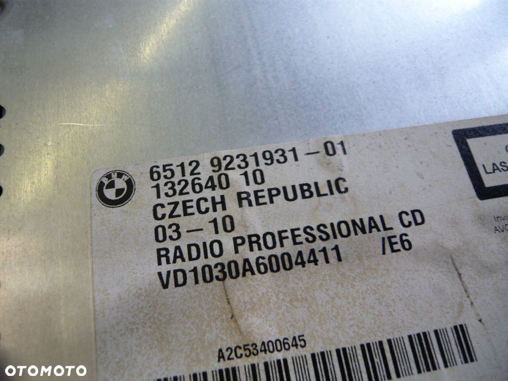 radio cd 13264010 bmw e87 - 2