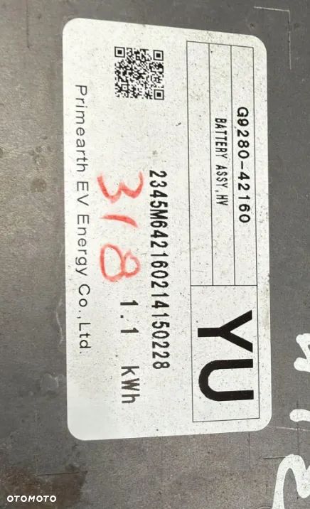Bateria Trakcyjna HYBRYDA Toyota RAV4 2.5 benzyna G9280-42160 2022 rok - 2