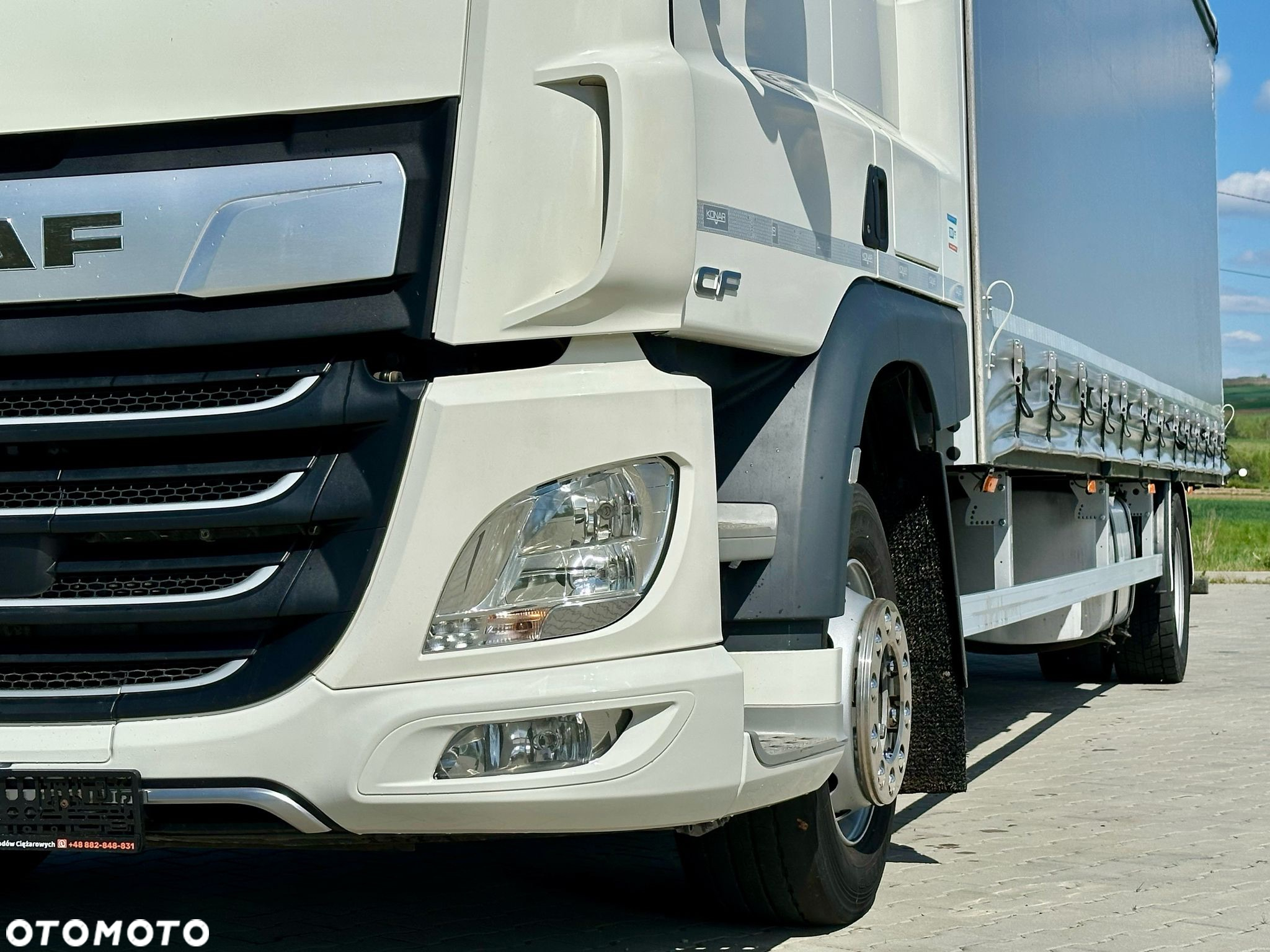 DAF CF 320 / FIRANKA / 21 EUROPALET / SYPIALKA / AUTOMAT / KLIMA POSTOJOWA / 2021 ROK - 17