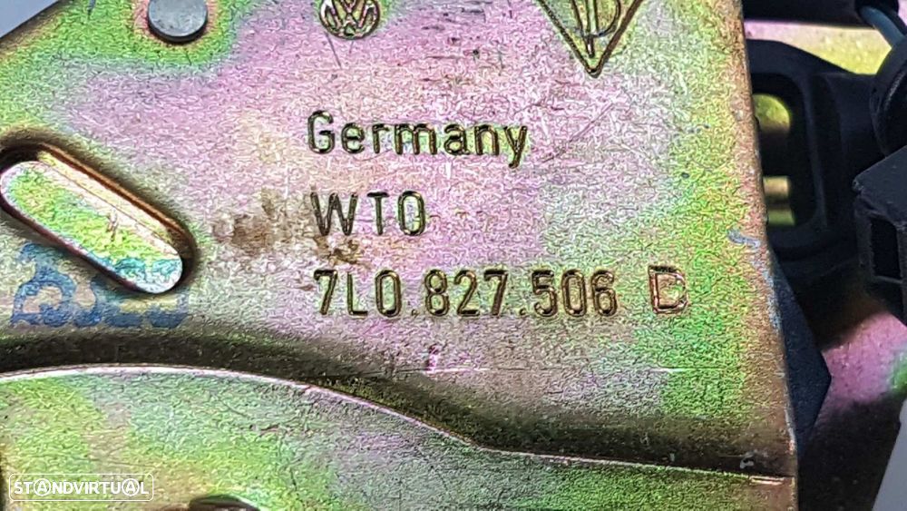 FECHADURA DA MALA VOLKSWAGEN TOUAREG (7LA) TDI V6 - 2