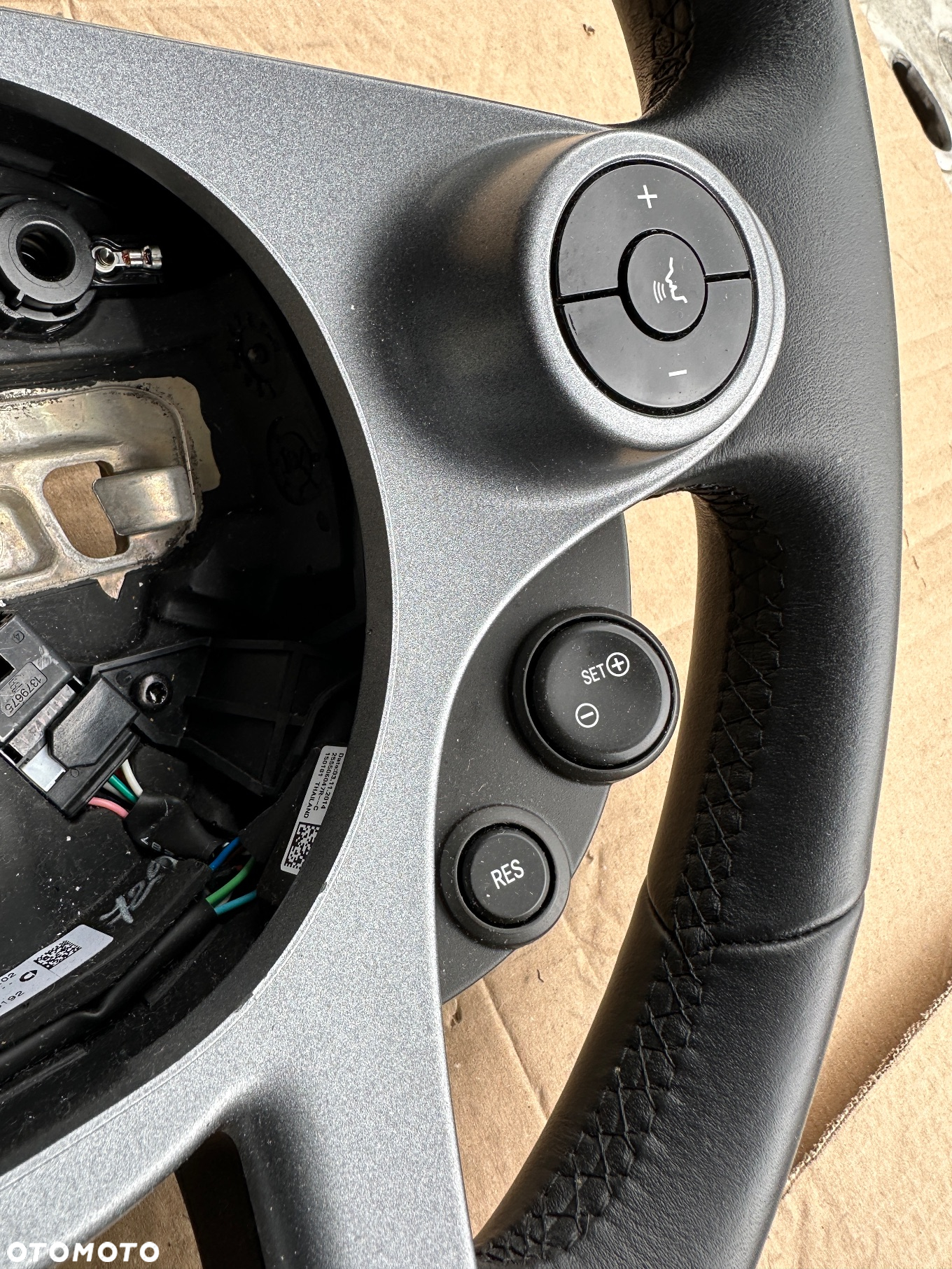 Smart 453 fortwo forfour kierownica skórzana idealna - 9