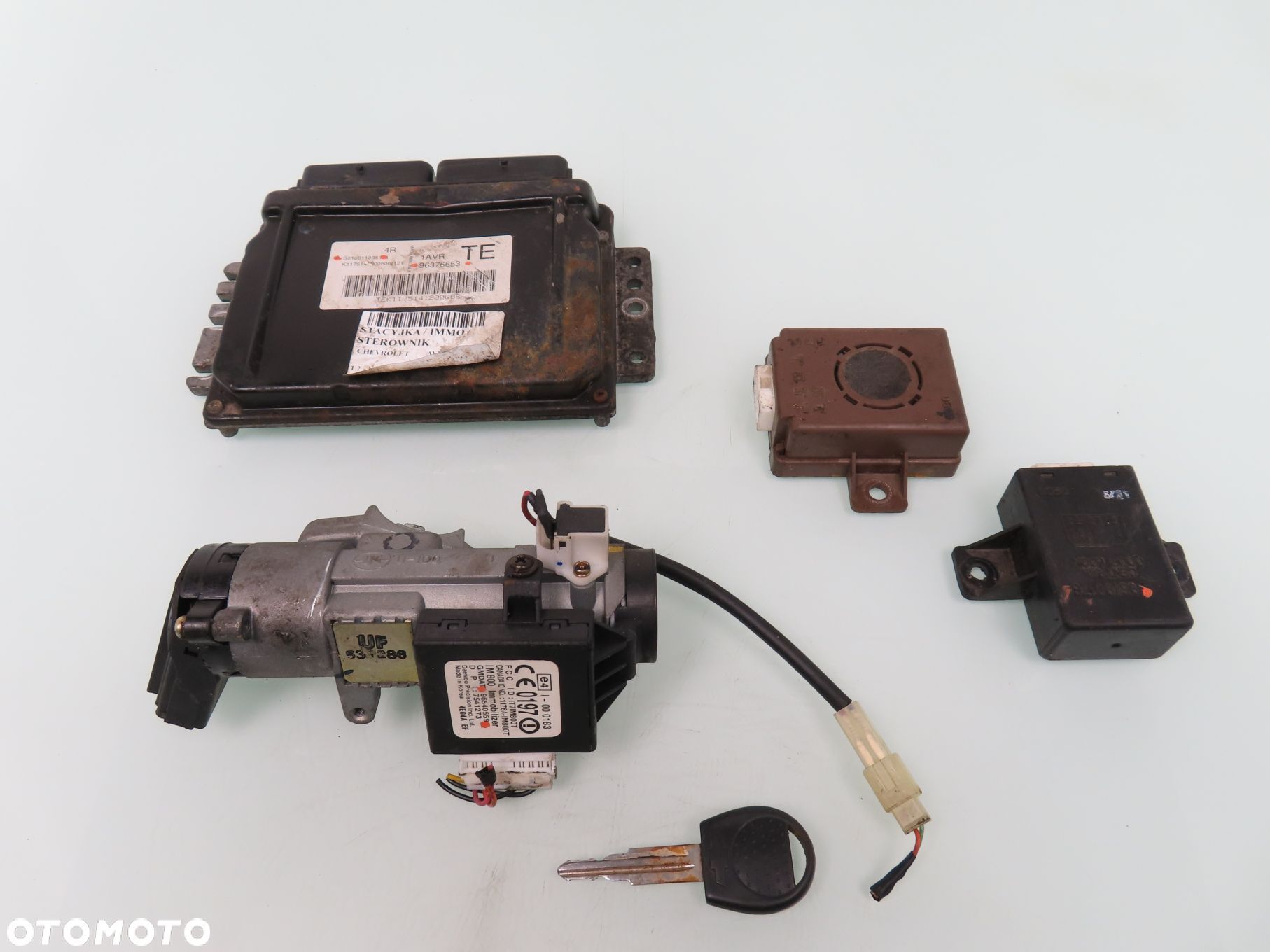 STACYJKA STEROWNIK CHEVROLET AVEO T200 1.2 S010011038 96376653 96540559 - 1