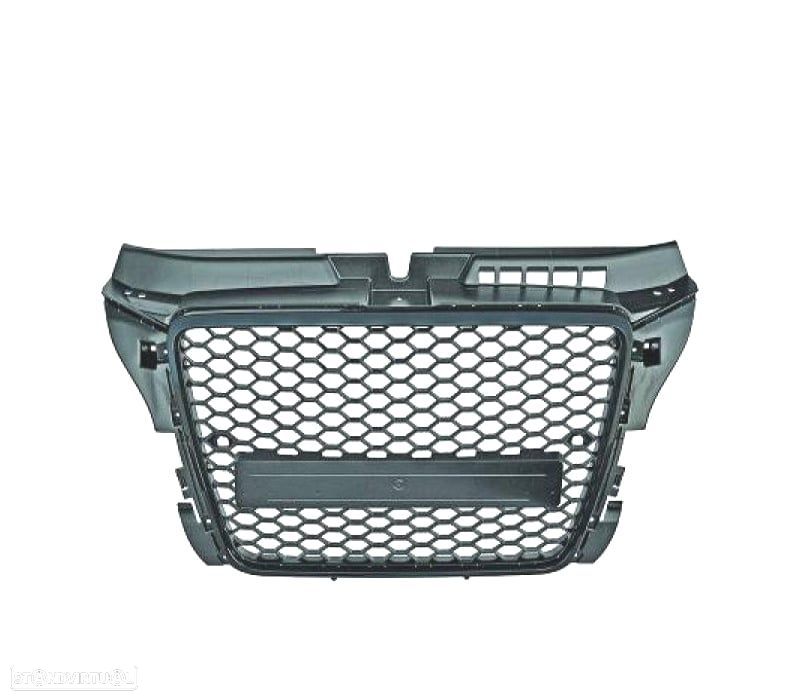 GRELHA FRONTAL AUDI A3 8P 8PA 08-12 LOOK RS3 - 2