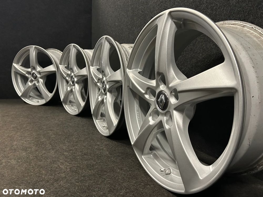 Alufelgi Renault Mehane III, IV, Captur II, Kadjar, Talisman 17 cali 5x114,3 4szt. z czujnikami! - 2