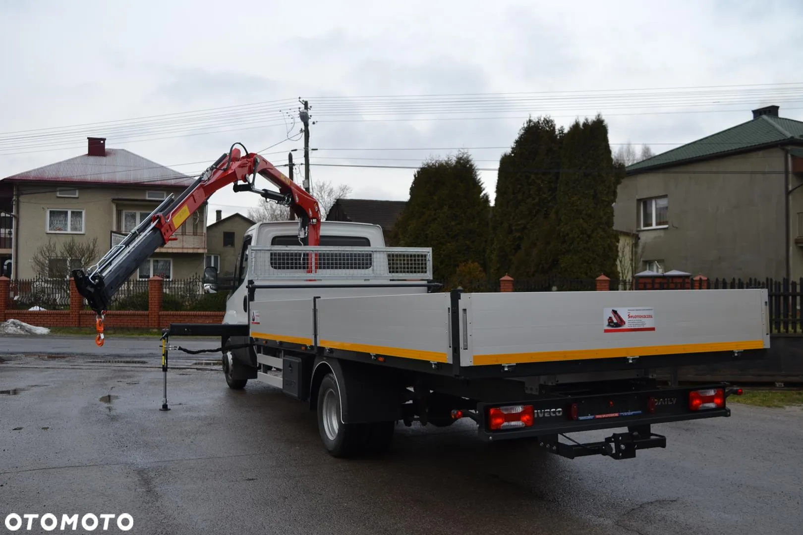 Iveco DAILY 72-180 Nowy żuraw HDS Fassi F40 HC 43A2 F50 Nowa skrzynia ładunkowa 72C18 70C18 65C - 9