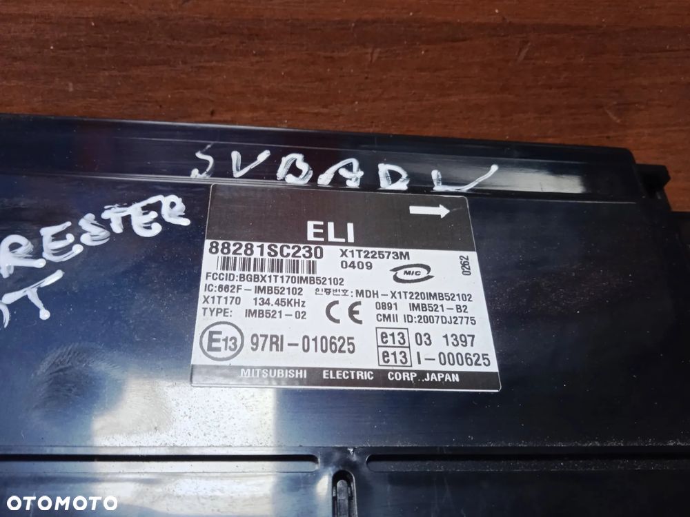 Moduł komfortu Subaru Forester III 88281sc230 - 2