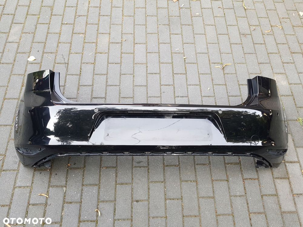 vw golf 7 lift zderzak tył 5g6807421bk pdc - 1