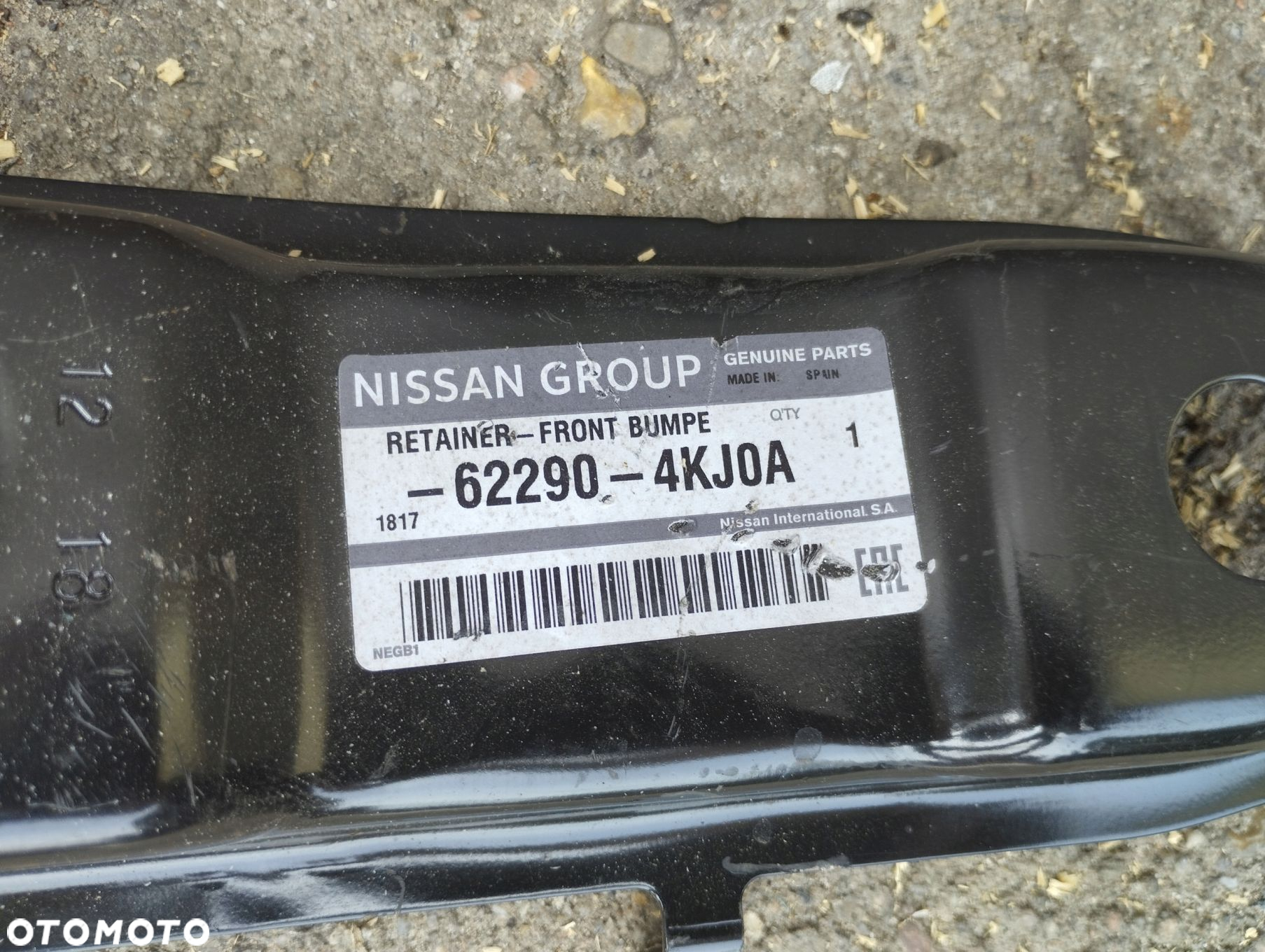 Belka Wzmocnienie Nissan Navara NP300 IV - 4