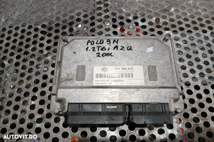Calculator motor ECU 03E906033 03E906033 Volkswagen VW Polo 4 9N [200 - 1