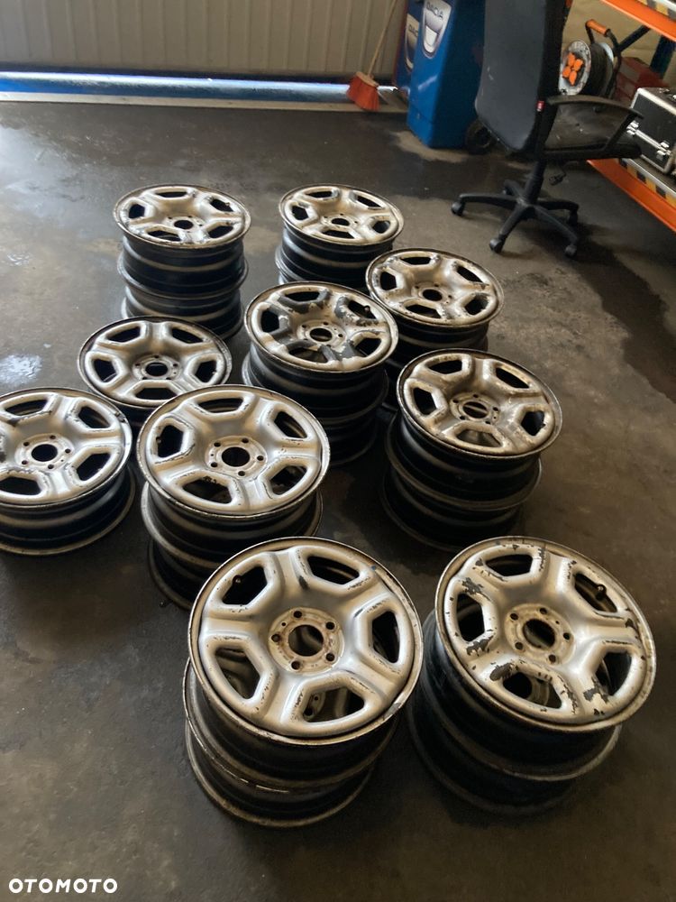 DACIA DUSTER 1 I , 2 II 4 ORYGINALNE FELGI STALOWE FELGA STALOWA 16” 6,5” 5x114.3 ET50 16 komplet felg stalowych Wwa - 1