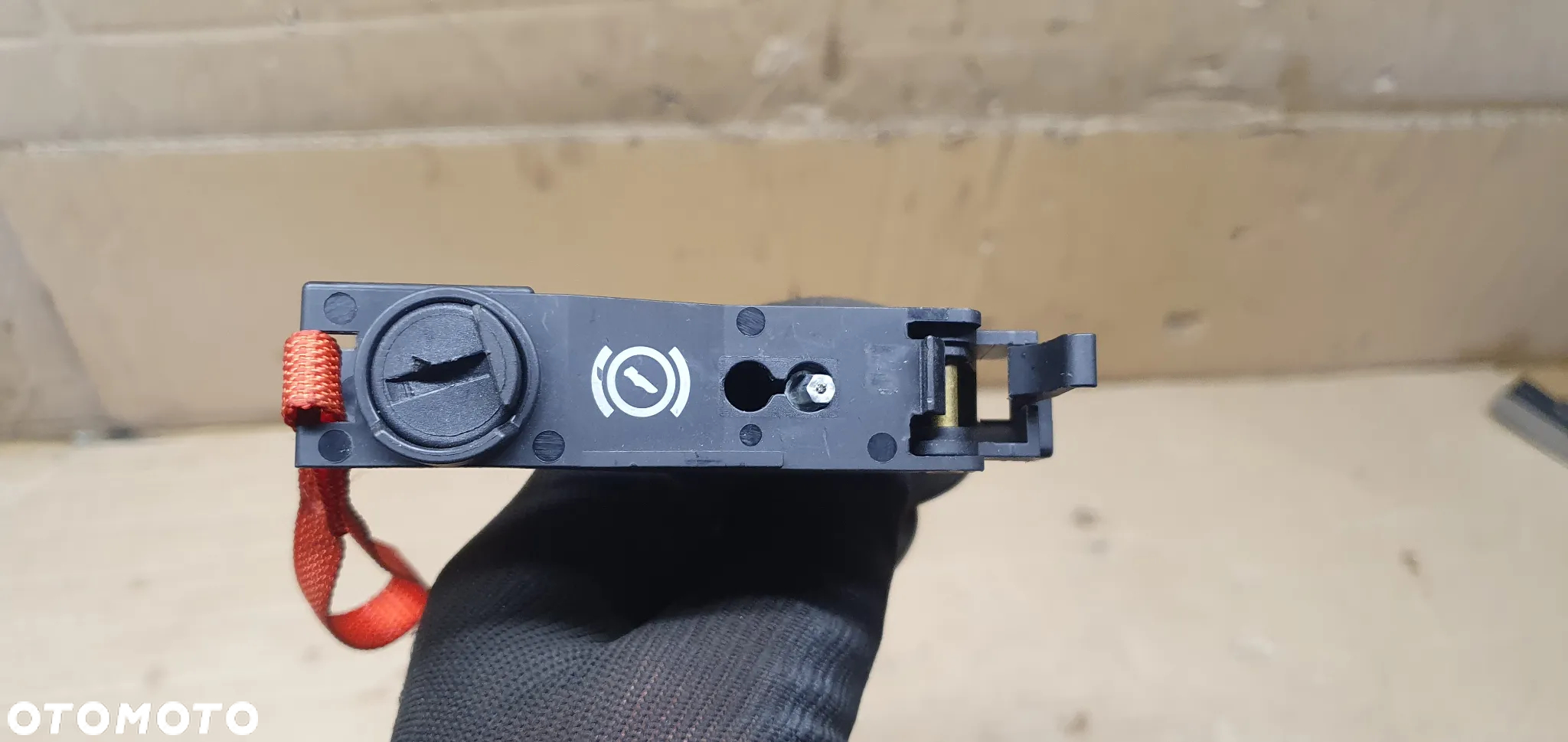 Linka awaryjna hamulca ręcznego Jaguar XF X250 - 6