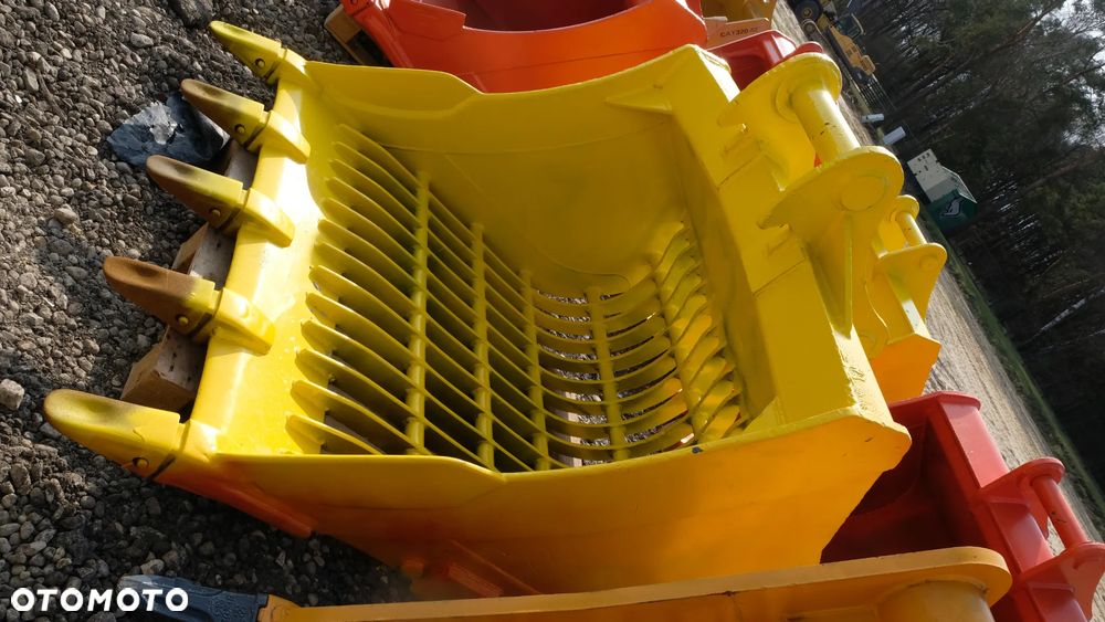 łyżka ażurowa duża 1.75m3 do koparki 30-40 ton sworzeń 90mm - 9