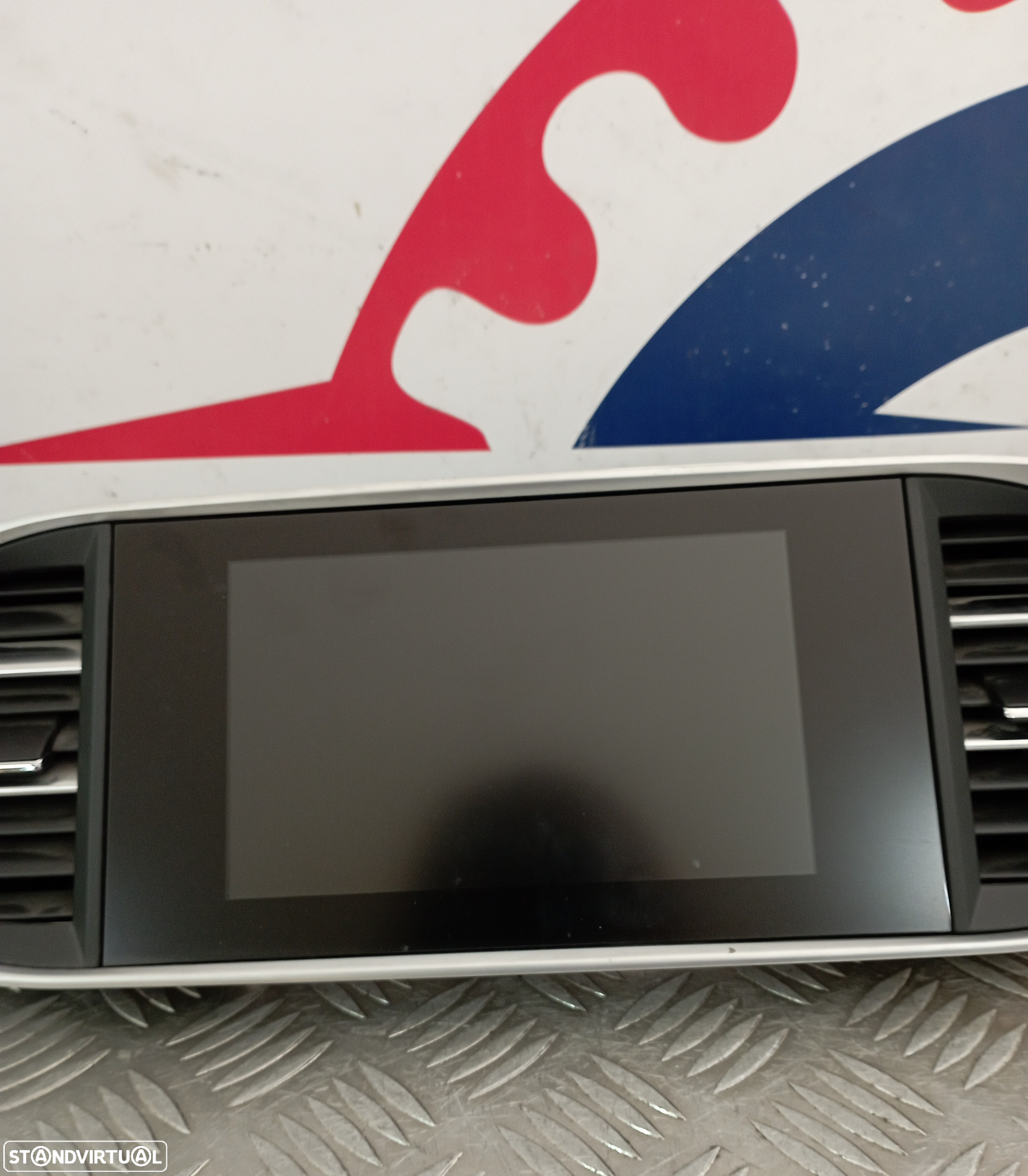Display Navegação GPS Peugeot 308 / Citroen C3 / C4 2019 Ref. 9828476980 - 2