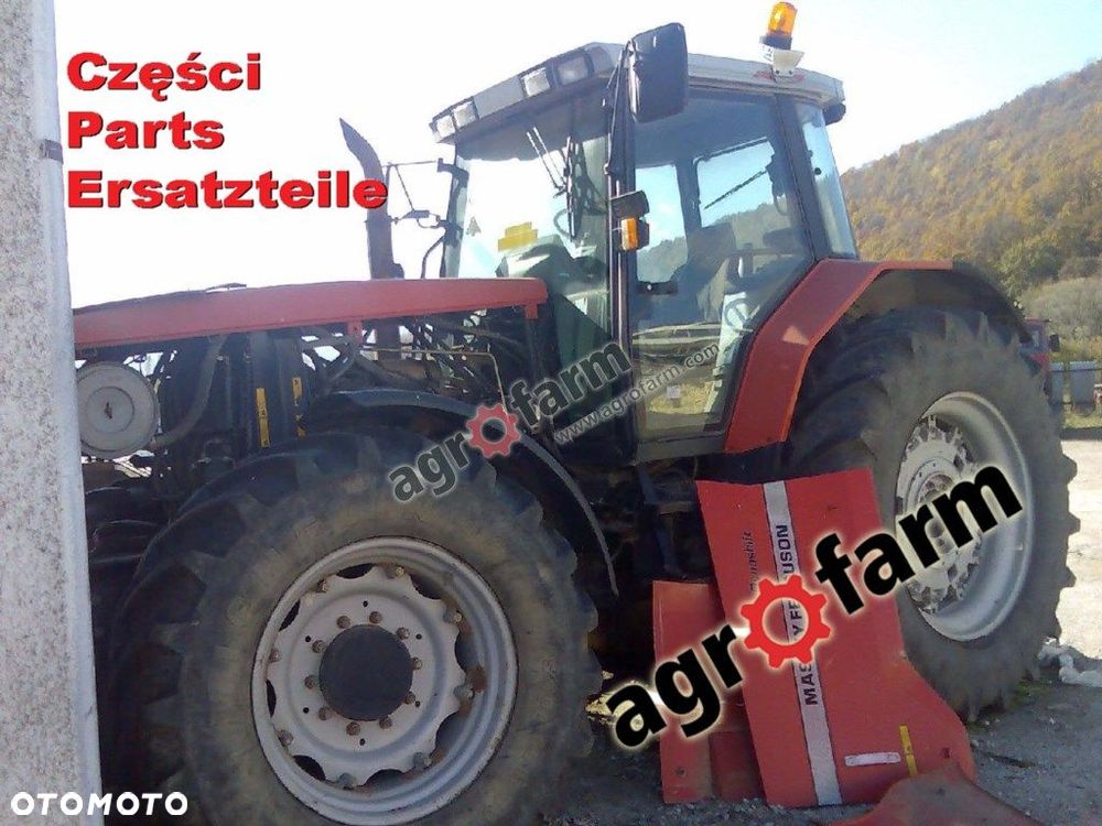 Massey Ferguson 8150 części, silnik, zwolnica, oś - 1