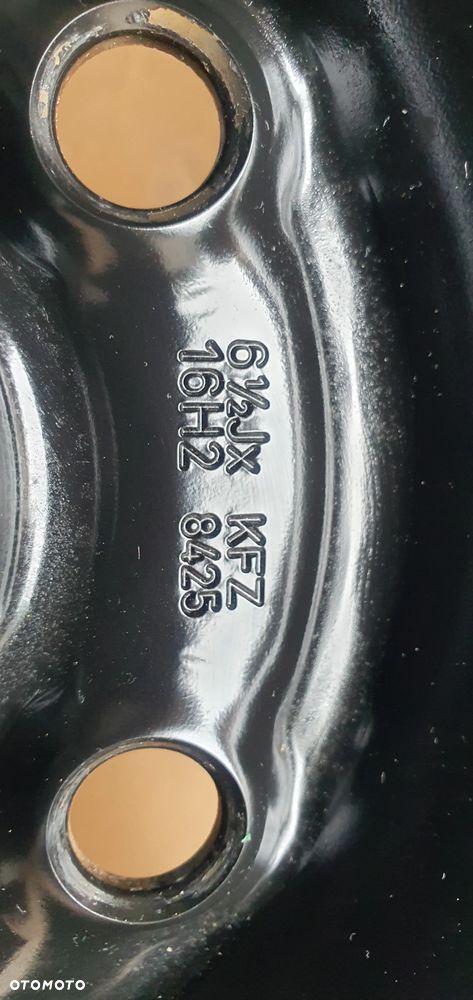 Felga stalowa zapas VW 5x112 16" ET42 6,5J VW Passat B6 - 10