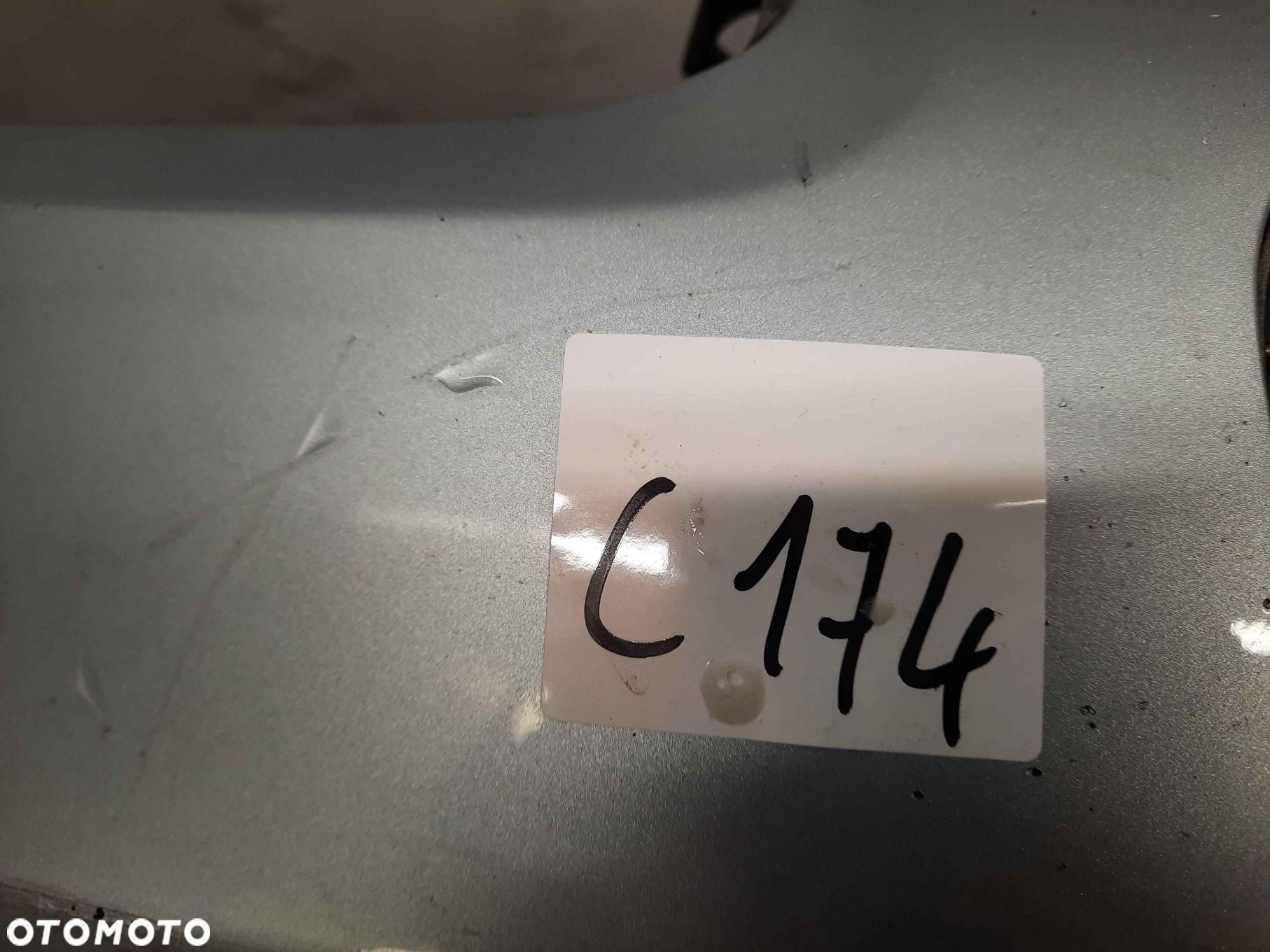 ^ ZDERZAK PRZÓD PRZEDNI DO FIAT GRANDE PUNTO 589/A SREBRNY - 2