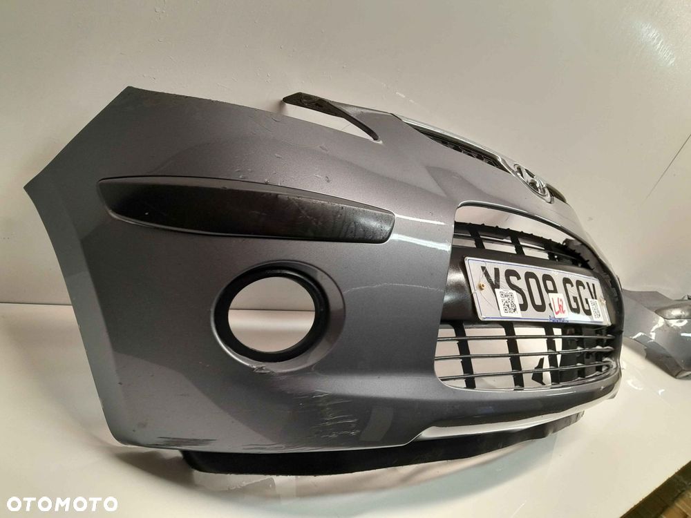 } ZDERZAK PRZÓD PRZEDNI HYUNDAI I10 ML SZARY GRAFITOWY HALOGENY - 3