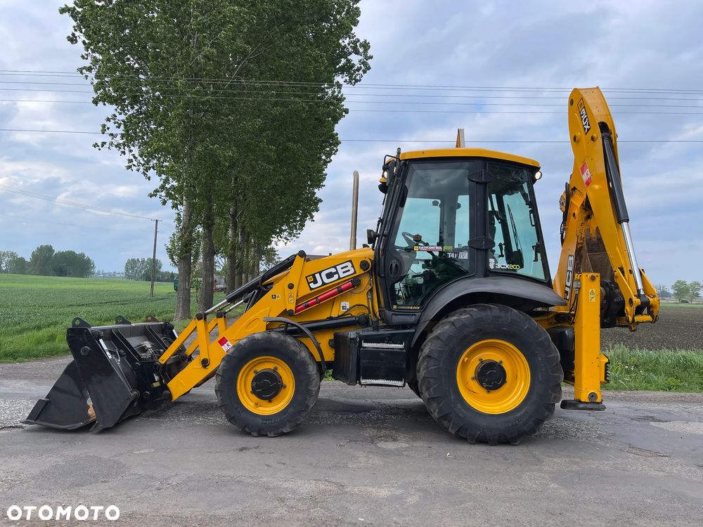 JCB Koparko Ładowarka Koparka Jcb 3CX Szczęka Krokodyl,Ramię z teleskopem_Bardzo ładna i zadbana_Cała W Oryginale Niemalowana_GOTOWA DO PRACY_Skrzynia biegów Mechaniczna 4 BIEGI_KLIMA - 3