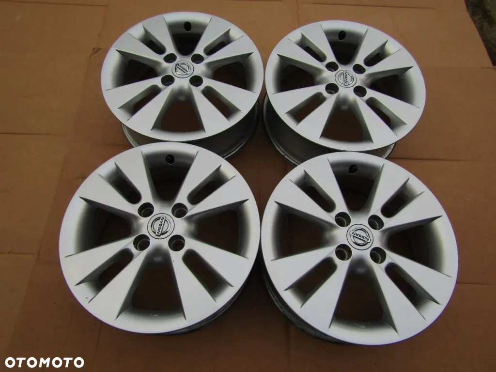 4x Felgi 15 Nissan Note Micra K12 K13 5,5j 4x100 ET45 / Oryginał - 4