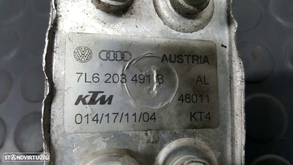 REFRIGERADOR DO ÓLEO DO MOTOR VOLKSWAGEN TOUAREG (7LA) TDI V6 - 5