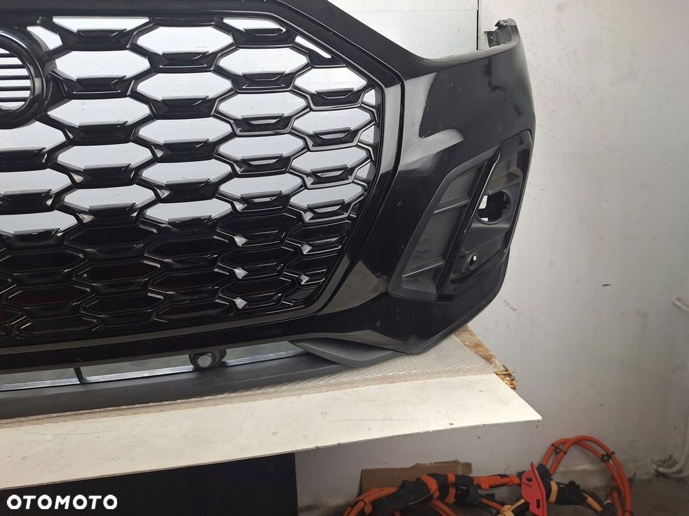ZDERZAK AUDI SQ5 Q5 80A 80F 2020-2024 S-LINE LIFT BLACK EDITION ATRAPA - 4