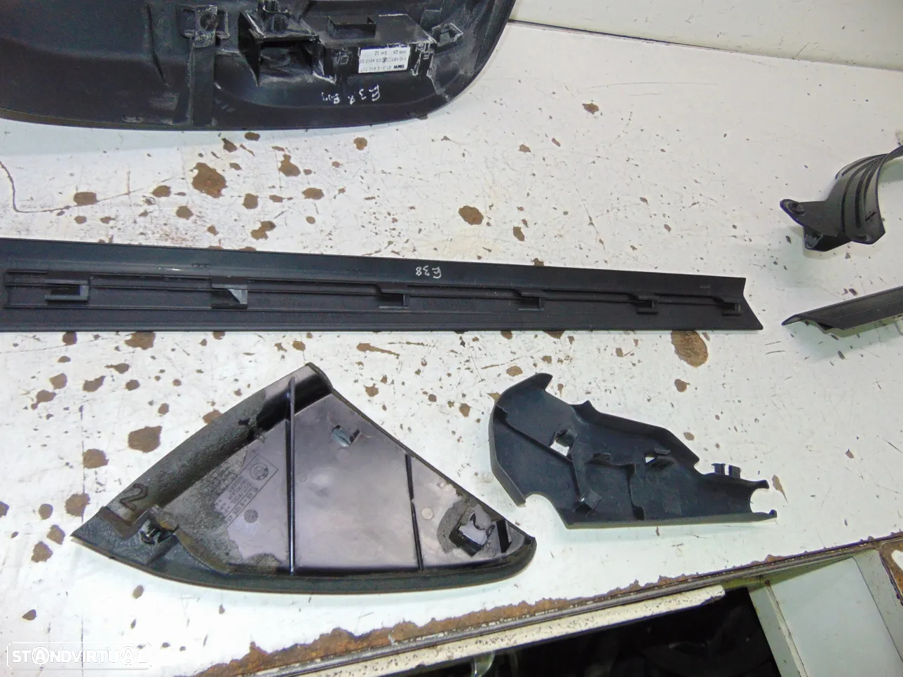 BMW e38plásticos/guarnições - 11