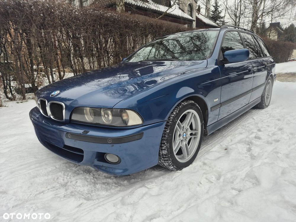BMW 530D E39 Touring Seria 5 2002r LIFT Mpakiet Topasblau Metallic wszystkie części - 3