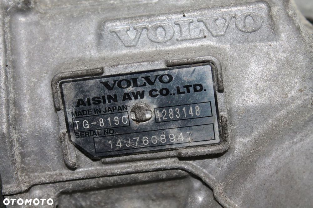 VOLVO V70S80V60S60 SKRZYNIA BIEGÓW TG81SC P1283148 - 4