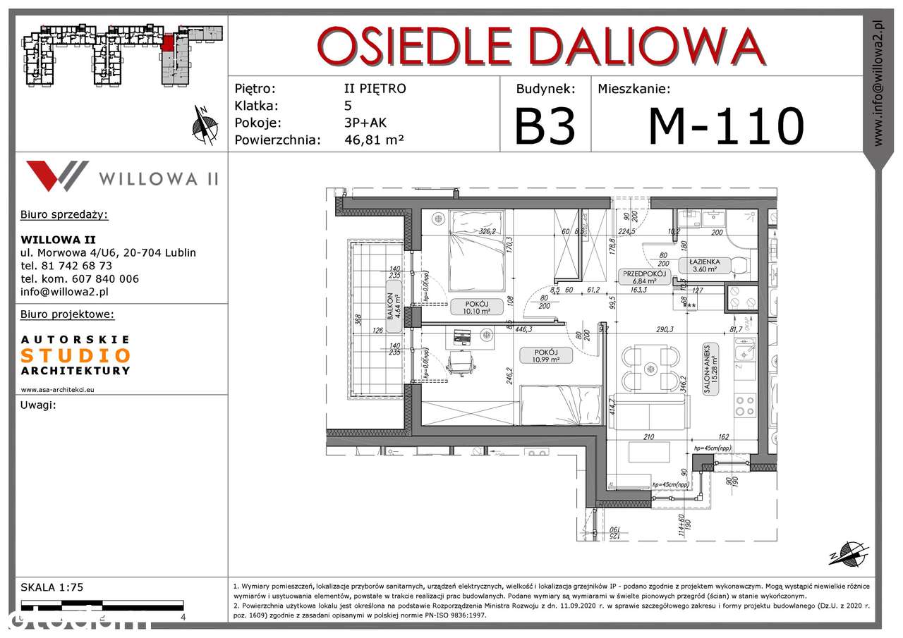 Osiedle Daliowa II - 3P+AK
