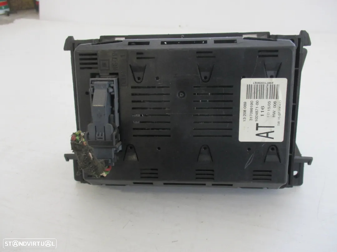 Relógio Painel Display Visor Opel Astra H - 3