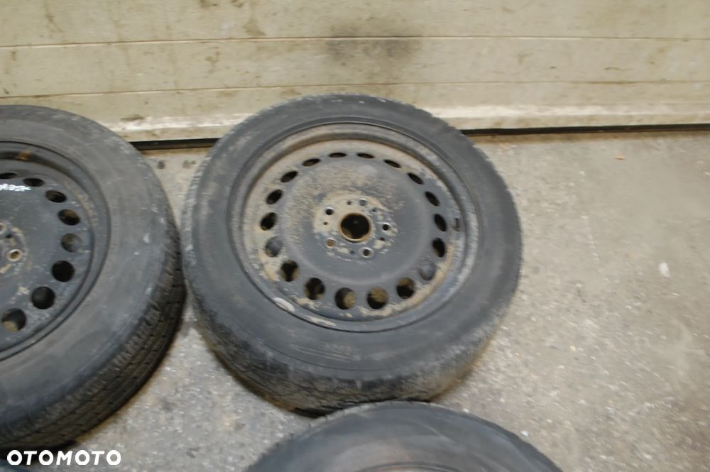 KOŁA FELGI STALOWE + OPONY 5QA601027C 5X112 6.5J ET48 205/60R16 AUDI A4 VW SEAT SKODA - 4