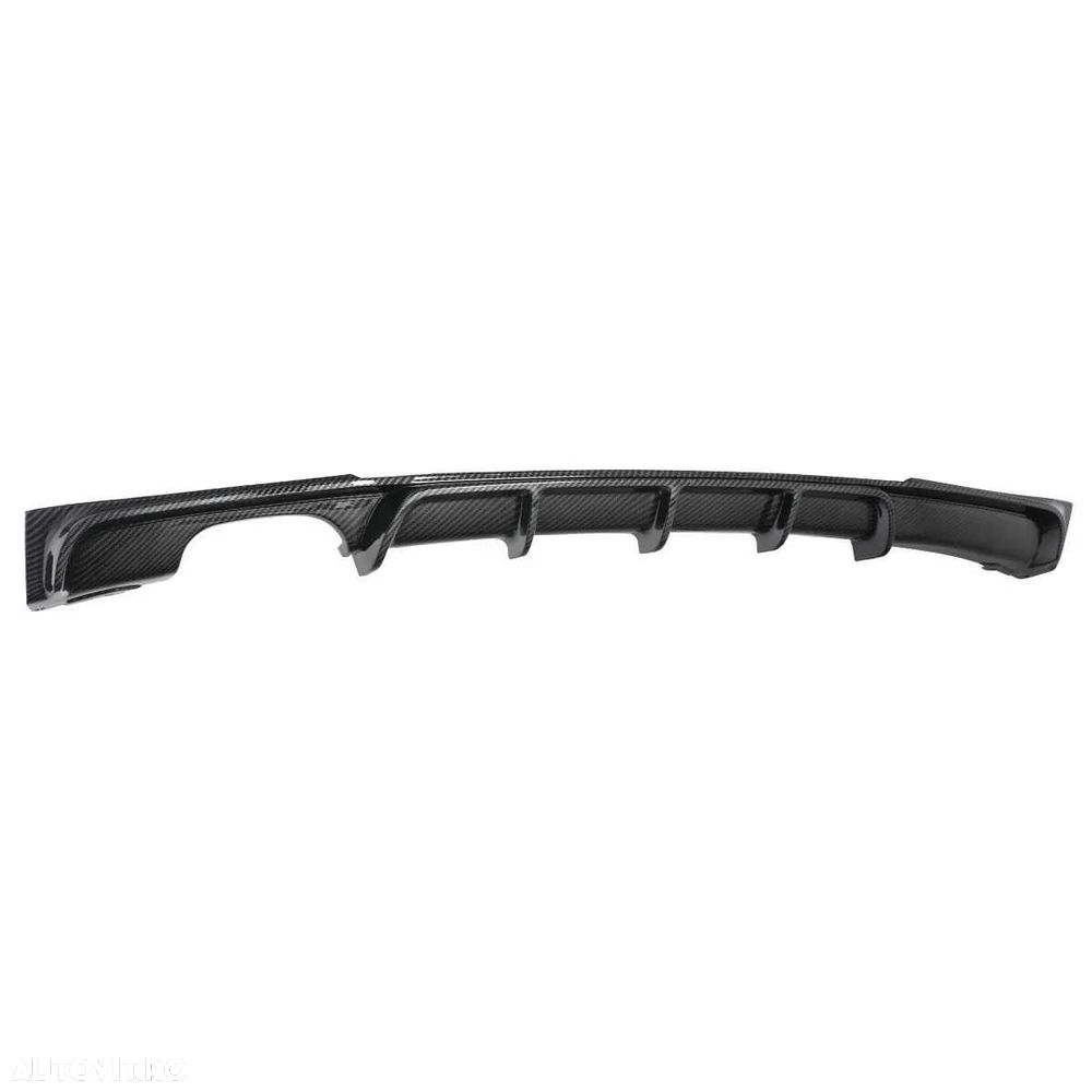 Difuzor Bara Spate M Performance Ev Dubla Stanga BMW F30 F31, CARBON - 3