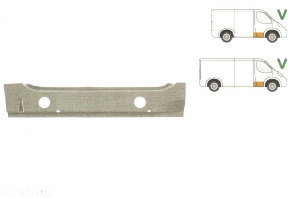 Prag Vw Transporter (T4)/Caravelle/Multivan 07.1990-03.2003 , partea Fata Dreapta, Sub Usa Din Fata, Interior, - 1