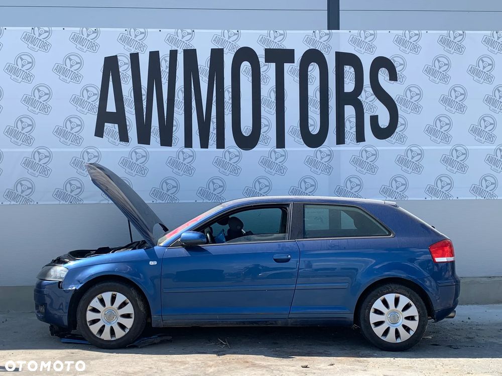 SILNIK AUDI A3 8P 2003 *SAMOCHÓD NA CZĘŚCI* 1900 MASKA LAMPA DRZWI LUSTERKO ZDERZAK GRILL BŁOTNIK KLAPA BELKA PRAWE LEWE PRZÓD TYŁ 2y/z5c - 3