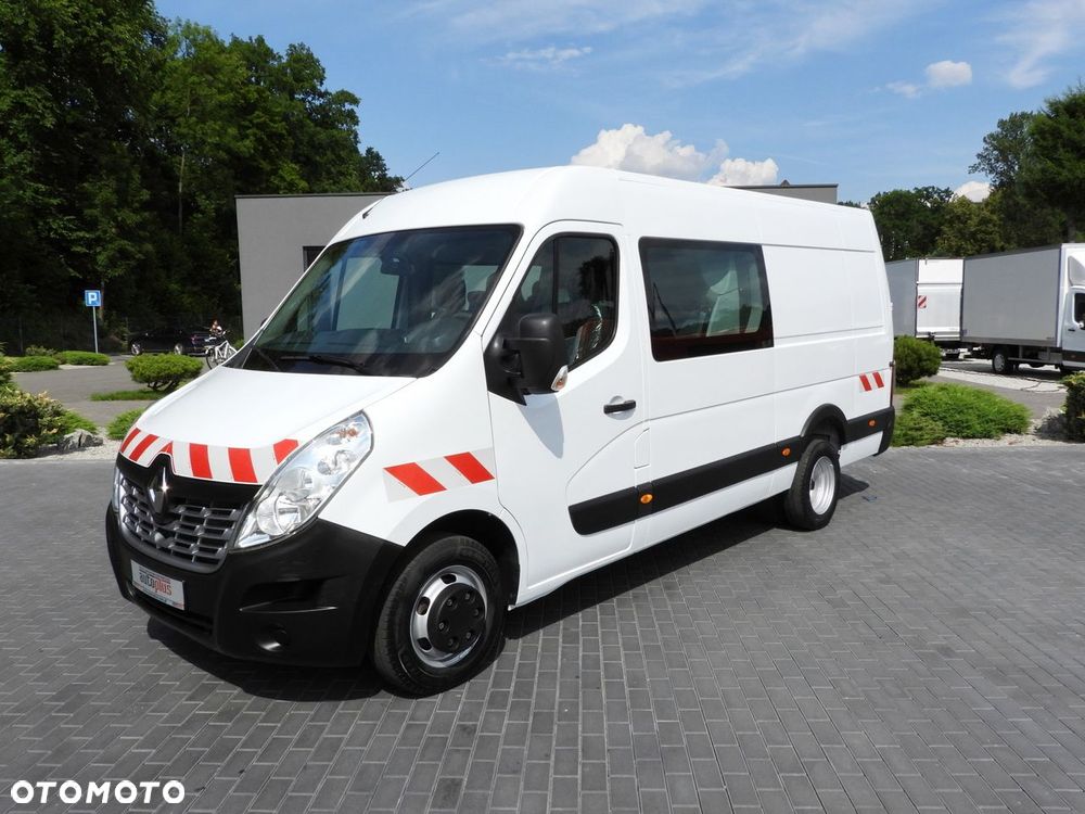 Renault MASTER FURGON BRYGADÓWKA 7 MIEJSC TEMPOMAT BLIŹNIACZE KOŁA KLIMATYZACJA  145KM - 19