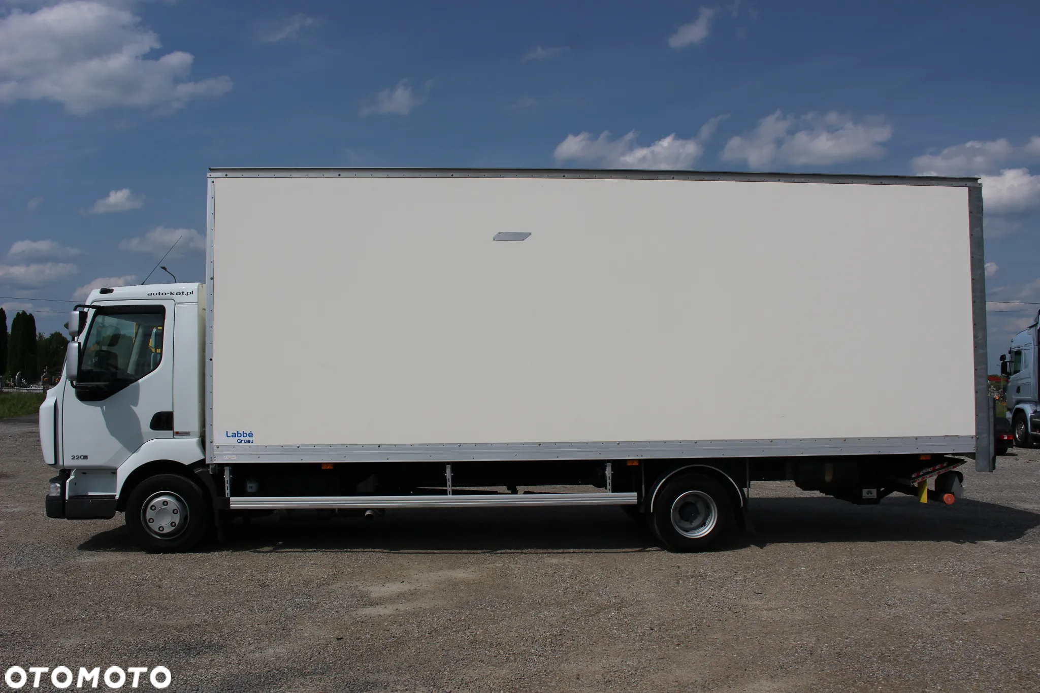 Renault MIDLUM  *220KM*/ KONTENER DŁ. 7.55 + WINDA+B.DRZWI /SERWIS FR/ SUPER STAN / - 5