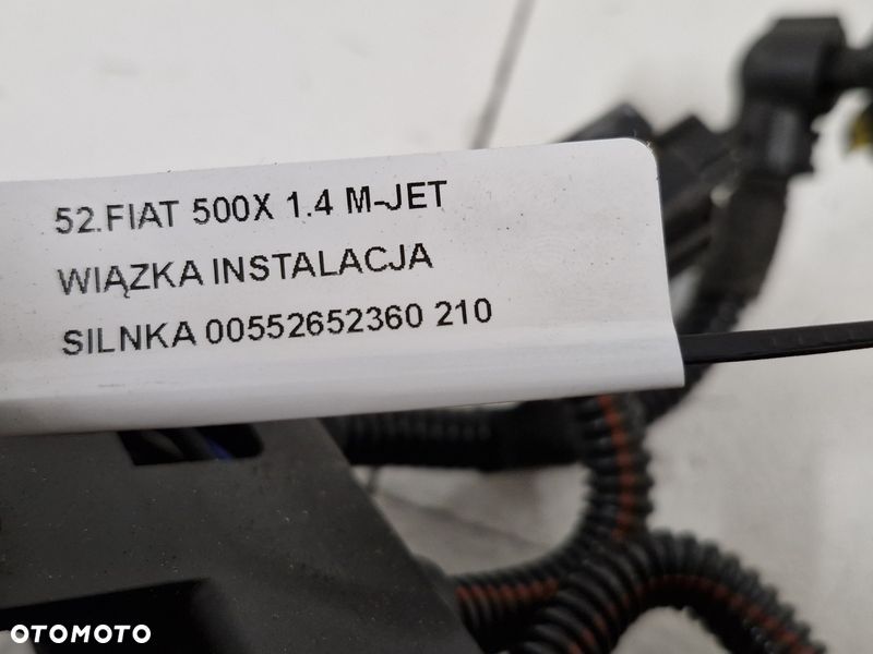 FIAT 500X 1.4 M-JET WIĄZKA INSTALACJA SILNIKA 00552652360 - 9
