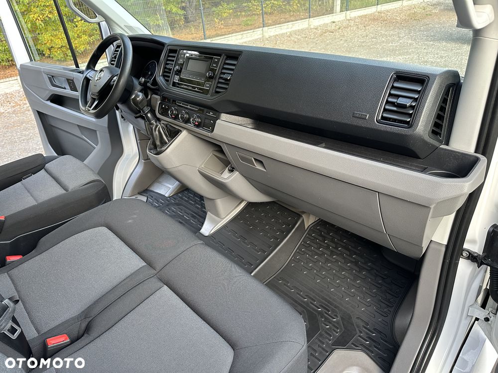 Volkswagen Crafter Brygada 6osób / L3H2 / Salon PL / Serwis Tylko w ASO VW / Pełna historia pojazdu / W oryginalym stanie / Fabryczna Zabudowa / FV23% - 21