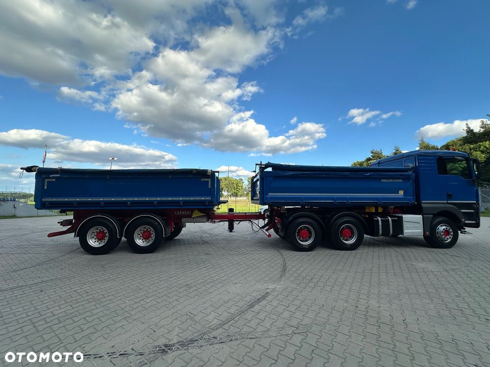 MAN TGS 460 6x4 Resor 400tkm + CARNEHL wywrot 3 strony z Niemiec - 6