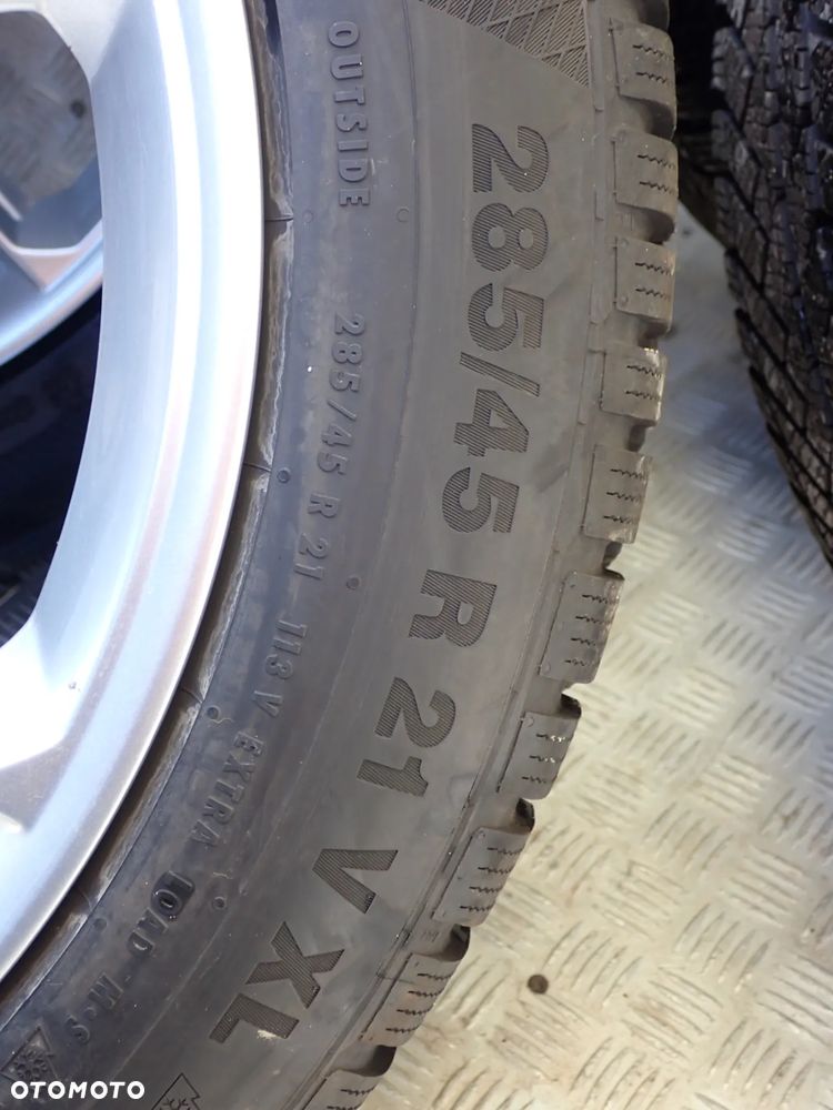 KOŁA FELGI ALUMINIOWE AUDI Q8  10JX21  ET 20 5X112  4M8601025H  Z OPONAMI ZIMA CONTINENTAL 285/45/21XL - 12