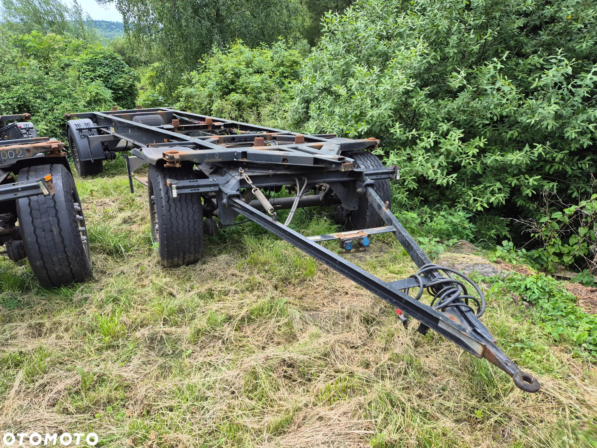 Krone BDF z Niemiec ładne opony stan BDB pod kontener podkontenerowa dyszel - 2