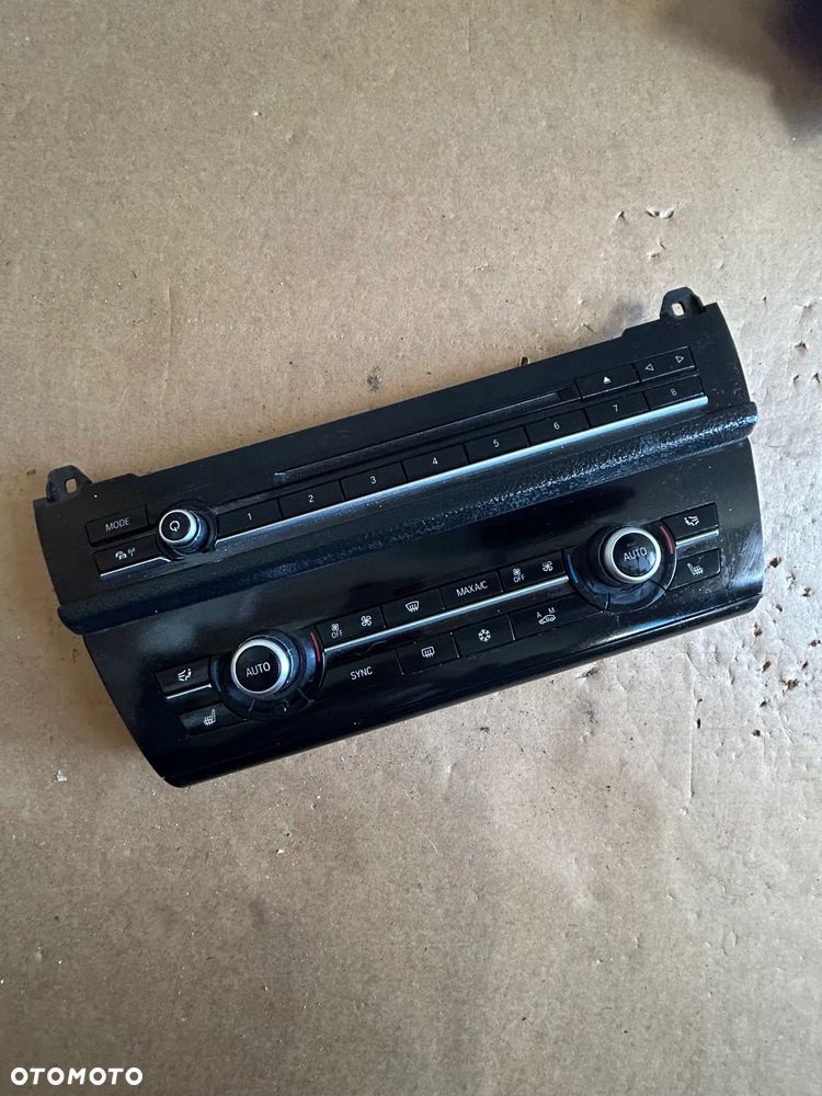 BMW 5 F10 F11 PANEL KLIMATYZACJI RADIA 9389029 - 1