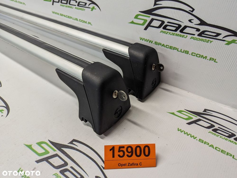 Bagażnik dachowy bazowy belki poprzeczki Opel Zafira C