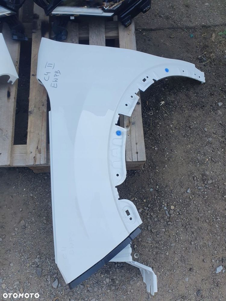 CITROEN C4 III E- C4 C4X MASKA ZDERZAK 2X LAPA 2X BŁOTBNIK EWPB - 3