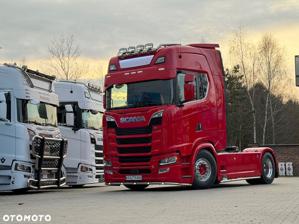 Scania 580s Scania z Niemiec ASO kontrakt serwisowy idealny stan v8 4x2 - 8