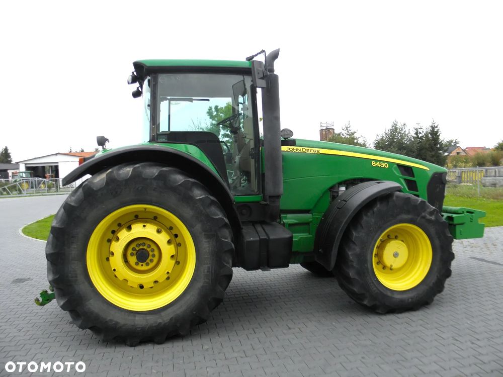 John Deere 8430 2008 Rok, Nie Malowany, Stan Bardzo Dobry - 11