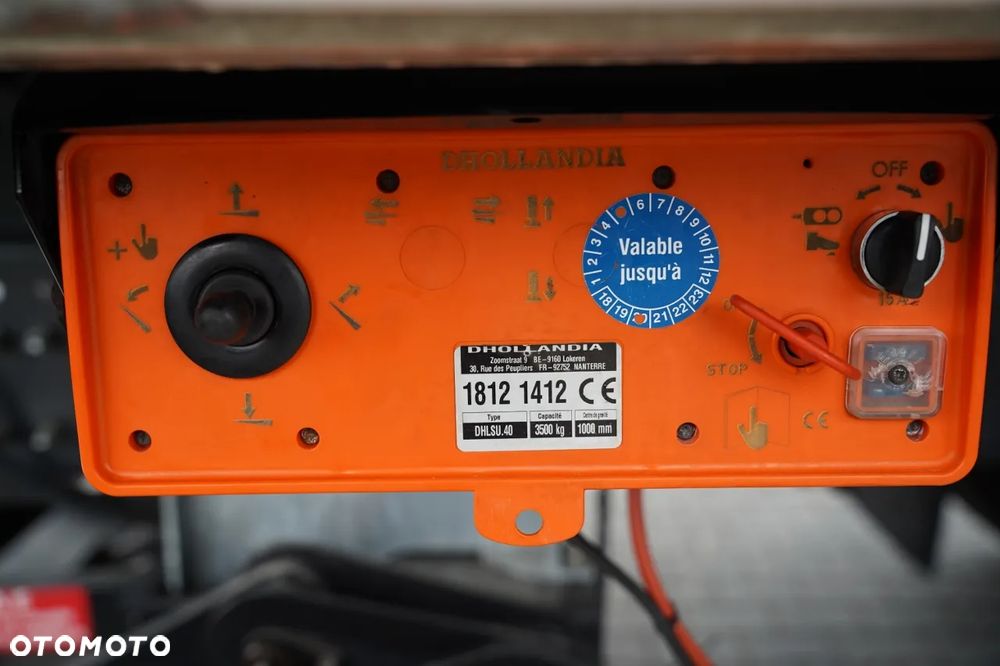 Scania R 450 / FIRANKA 7,7 m / 6x2 / DACH PODNOSZONY / OŚ PODNOSZONA / SKRĘTNA / WINDA DHOLLANDIA 3 500 KG / KLIMA POSTOJOWA / EURO 6 - 22