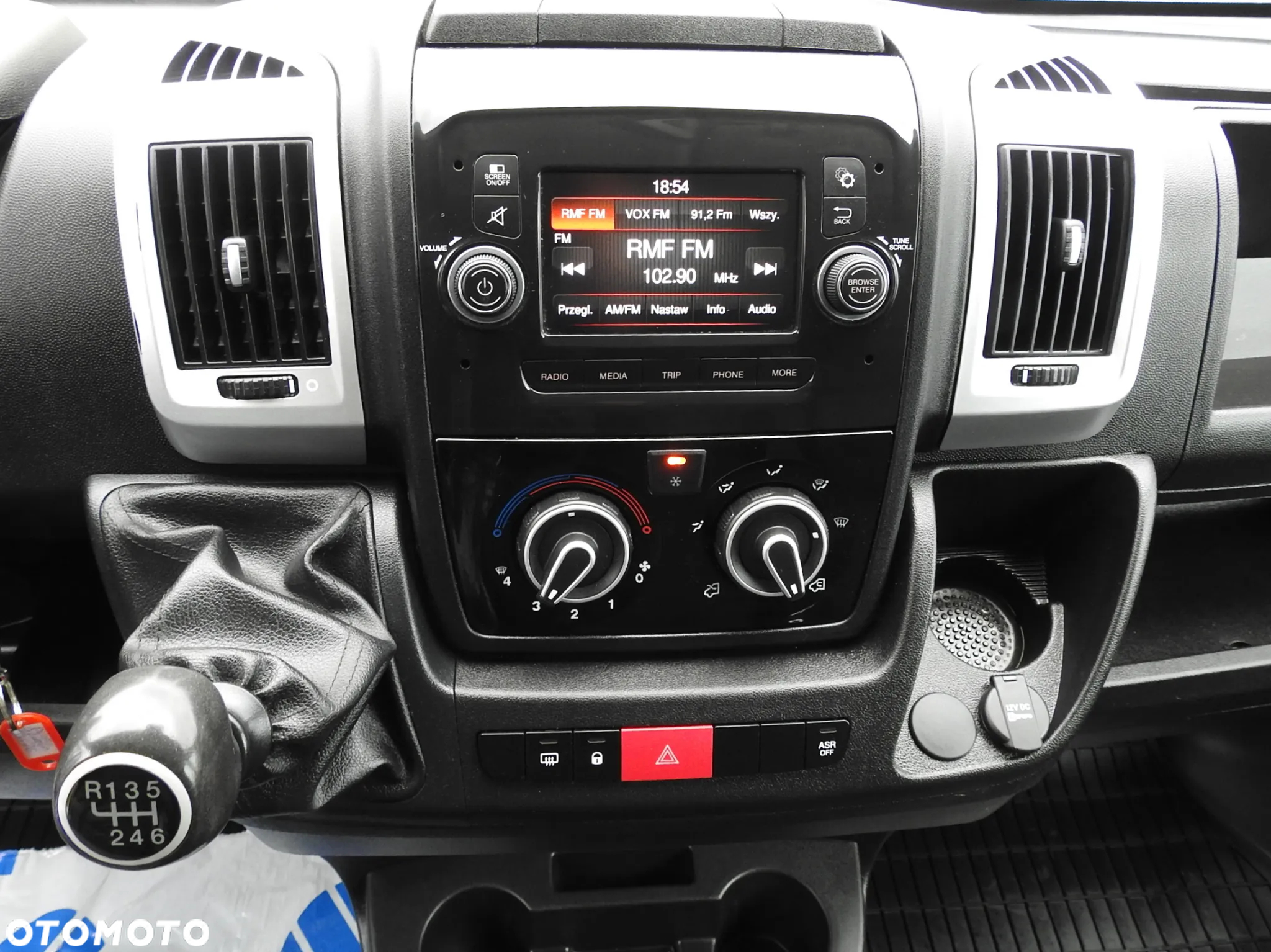 Fiat DUCATO PLANDEKA 10 PALET KLIMATYZACJA PNEUMATYKA 160KM [ T63576 ] - 33