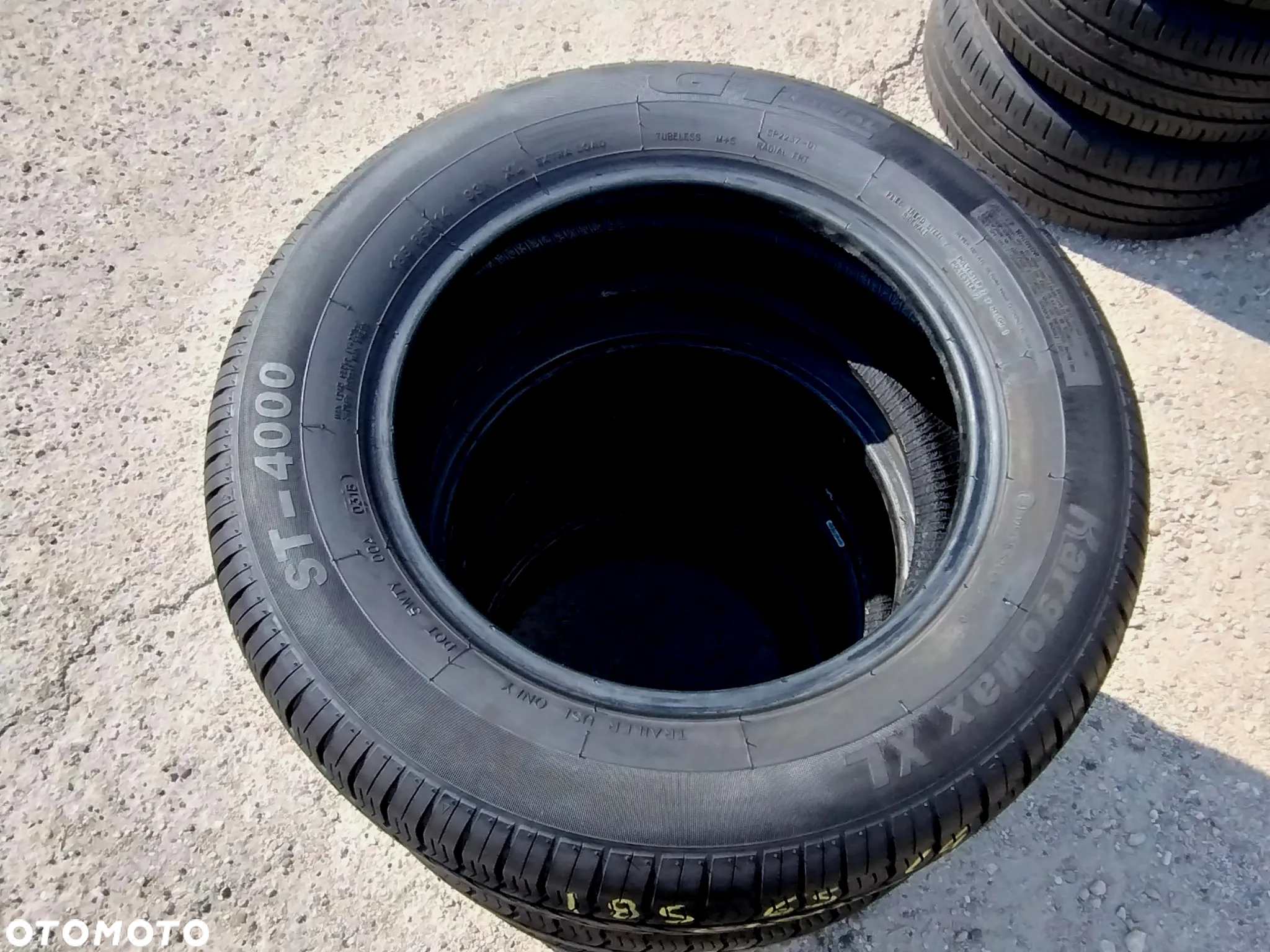 185/65R14 Opony Letnie Lato GT RADIAL CHAMPIRO KARGOMAX XL ST-4000 Legnica ALU-RAD 6mm 185/65 - 7