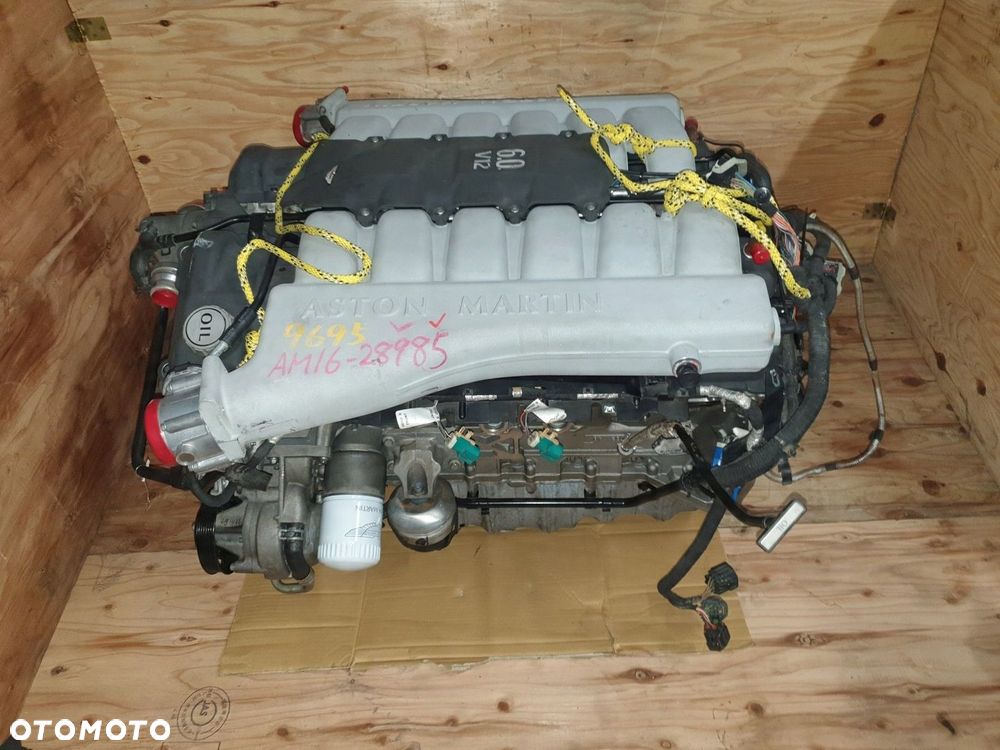 SILNIK ASTON MARTIN RAPIDE 6.0 V12 AM16 KOMPLETNY MONTAŻ - 5